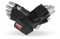 MADMAX PROFESSIONAL Exclusive Gloves for fitness, Men's, Black / black