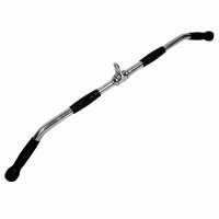 Gravity R Short solid lat pulldown attachment bar with rubber covers, 90 cm, 4 kg Gravity R Short solid lat pulldown attachment bar with rubber covers, 90 cm, 4 kg