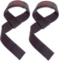 PADDED COTTON LIFT STRAPS 21,5" BLK PADDED COTTON LIFT STRAPS 21,5" BLK