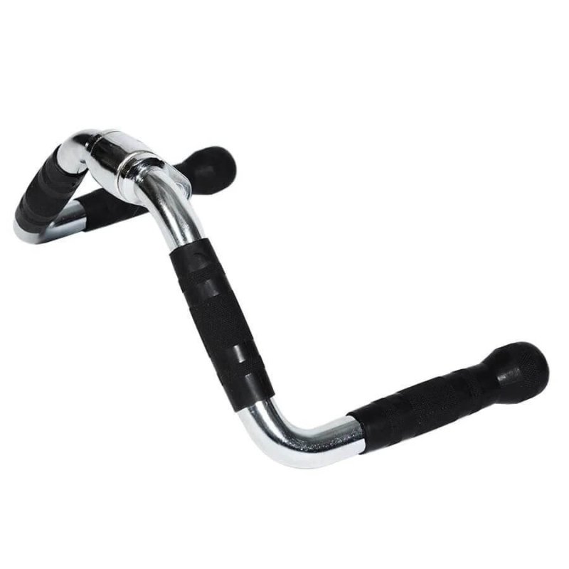 Gravity R Multi exercise row bar cable attachment with rubber grip, revolving, 3.6 kg, 41 cm