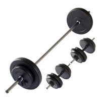 Gravity A Vinyl Barbell, Dumbbell Set 30.5 kg Gravity A Vinyl Barbell, Dumbbell Set 30.5 kg