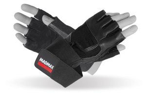 MADMAX PROFESSIONAL Exclusive Gloves for fitness, Men's, Black / black MADMAX PROFESSIONAL Exclusive Gloves for fitness, Men's, Black / black