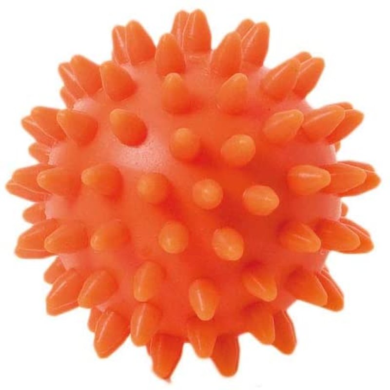 Spiky Massage Ball 6 cm, orange, 6 cm
