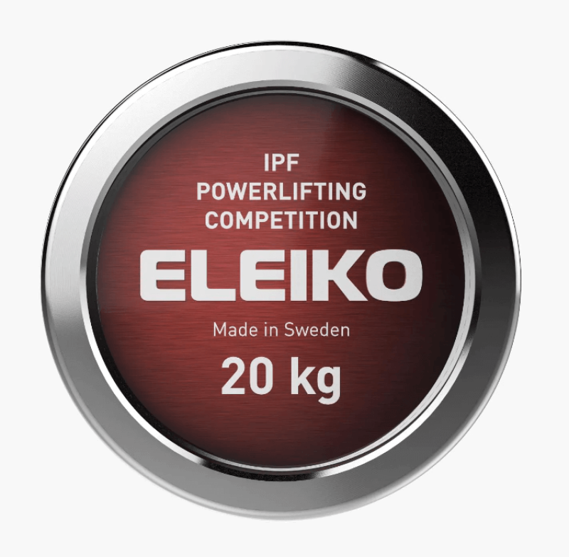 Eleiko IPF Powerlifting Competition Bar - 20 kg