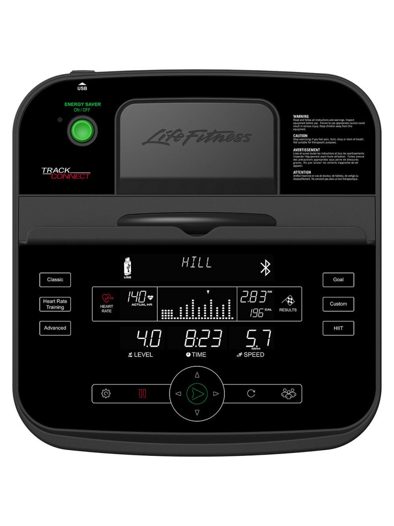 Life Fitness RS3 Seljatoega Velotrenazöör, Track Connect Konsool - CT/Bike, ENG/ENG+MET