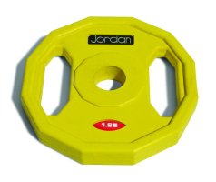 1.25kg Classic Rubber Studio Barbell Plate - Yellow 1.25kg Classic Rubber Studio Barbell Plate - Yellow