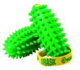 Massage ball Brasil, set of 2, green Massage ball Brasil, set of 2, green