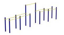 Gravity Z Horozontal bar-parallel bars