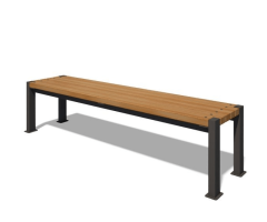 Gravity Z Park bench Double line Gravity Z Park bench Double line