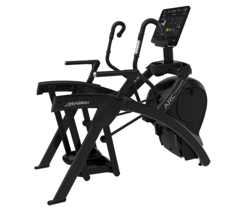 Total Body Arc Trainer with SL console, Black Onyx