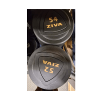 Solid Steel Rubber Dumbell Set 52-60kg (10gb / 560kg)