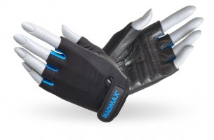 MADMAX Rainbow Gloves for fitness, Women's, BLACK/TURQUOISE MADMAX Rainbow Gloves for fitness, Women's, BLACK/TURQUOISE