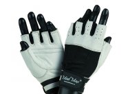 MADMAX CLASIC Gloves for fitness, Men's, White / black