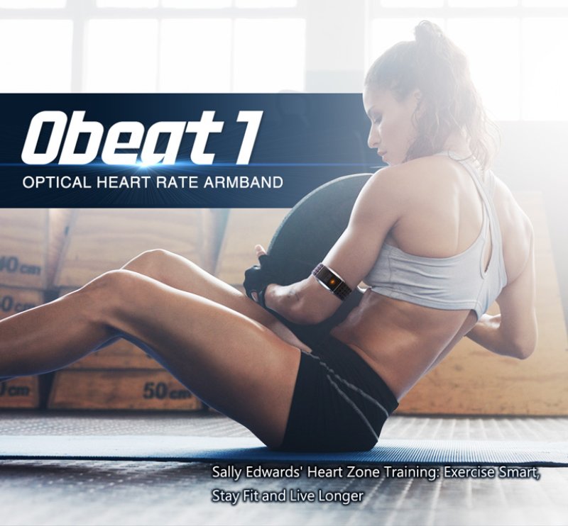 Obeat7 Optical Heart Rate Armband