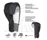 BOXING GLOVE F15 MATTE BLACK